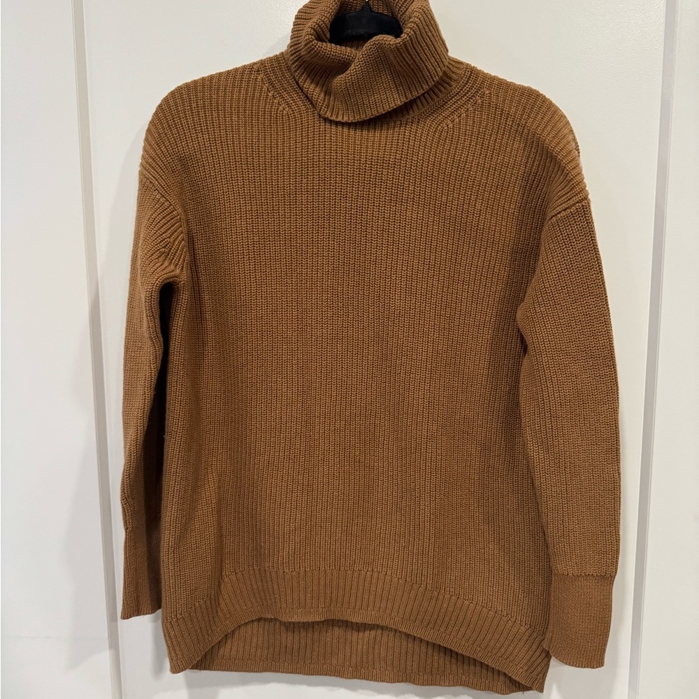 J. Crew Cotton Cashmere Turtleneck Sweater Women’s Size XXS